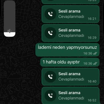 Sipariş Edilen Klimalar Gönderilmedi Para İadesi Yapılmadı Muhatap Yok