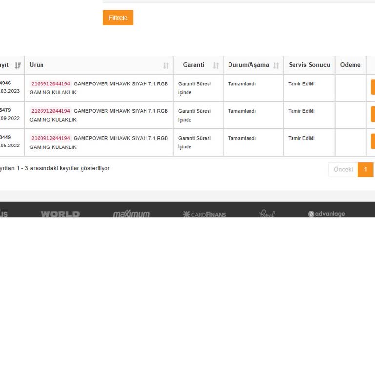 Gamepower Mihawk Kulaklıkta Sürekli Arıza Ve Yetersiz Garanti Hizmeti