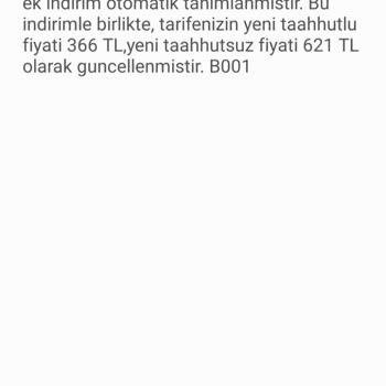 Taahhütlü Hattıma Taahhütsüz Fiyat Uygulandı, Muhatap Bulamıyorum