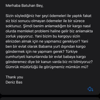 UPS İle Kargomuz Gümrükte Kaldı, Çözüm Yok!