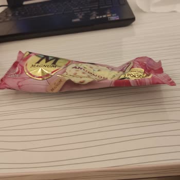 Am 05.06.2025 bei Getir bestelltes Magnum-Eis kam mit geöffneter Verpackung