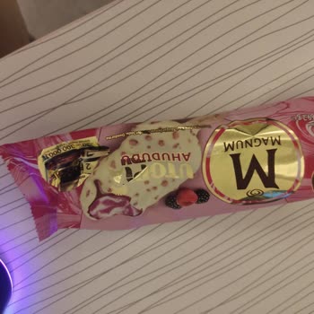 Am 05.06.2025 bei Getir bestelltes Magnum-Eis kam mit geöffneter Verpackung