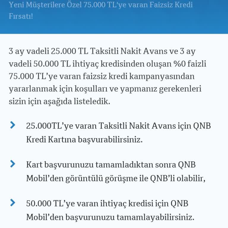 Faizsiz Kredi Kampanyası Şartları Nedeniyle Kredi Onayı Alamama