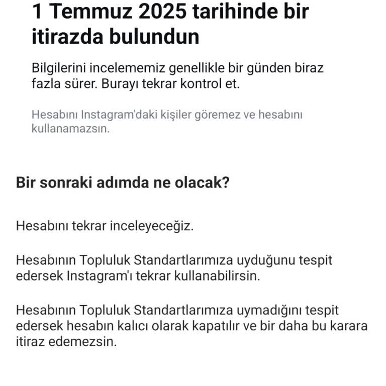 Instagram Sayfamın Gerekçesiz Kapatılmasıyla Öğrencilerime Ulaşamıyorum