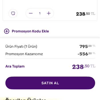 Gratiste Sepette Görünen İndirim Ödeme Aşamasında Kayboluyor