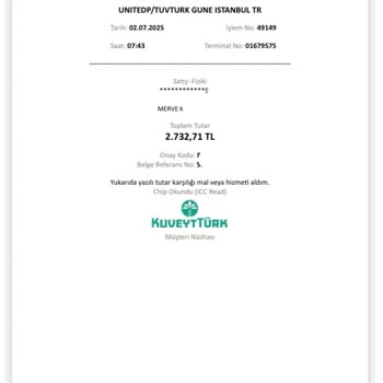 Tüvtürk Muayene İstasyonunda Kredi Kartı İle Ek Ücret Alınması