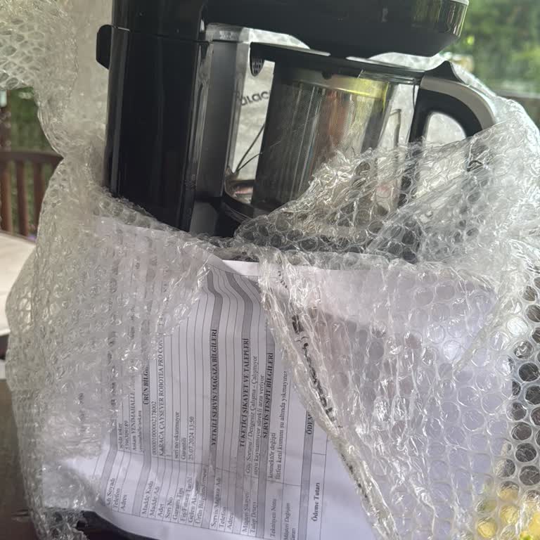 Karaca Çay Makinesi: Kırık Ürün, Yavaş Servis, Eksik Parça