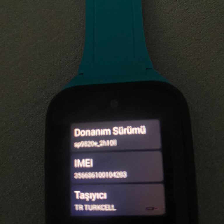 TCL Akıllı Saatte İnternet Bağlantısı Ve IMEI Sorunu