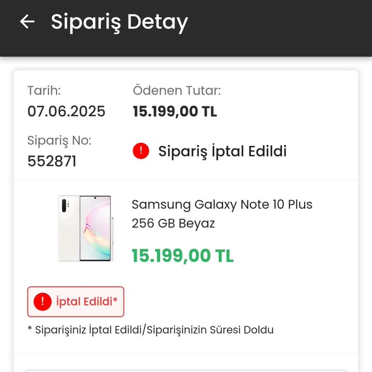 EasyCep İptal Edilen Siparişin Ücret İadesi Bir Aydır Yapılmıyor