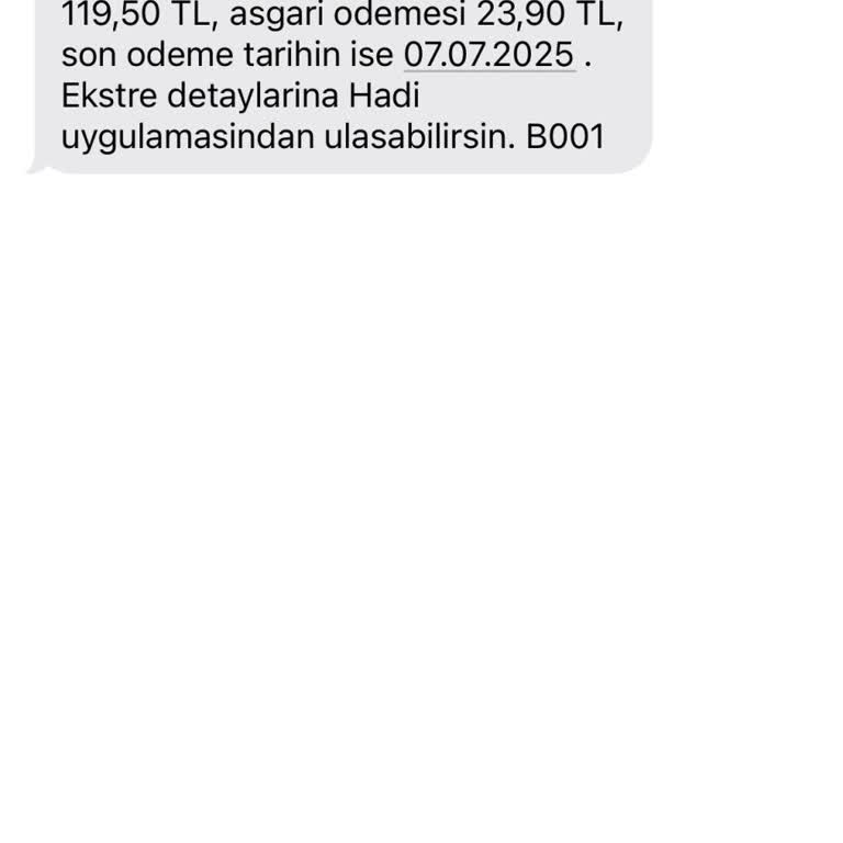 A101'de Hadi Bank Kartı Hakkında Yanıltıcı Bilgilendirme Ve Kart Borcu Sorunu