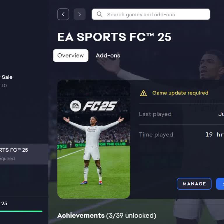 FC 25 Güncellemesi Sonrası Oyuna Giriş Sorunu