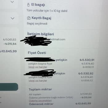 Mytrip'ten Alınan Bilette Bagaj Hakkı Yanıltması Ve Çözüm Eksikliği