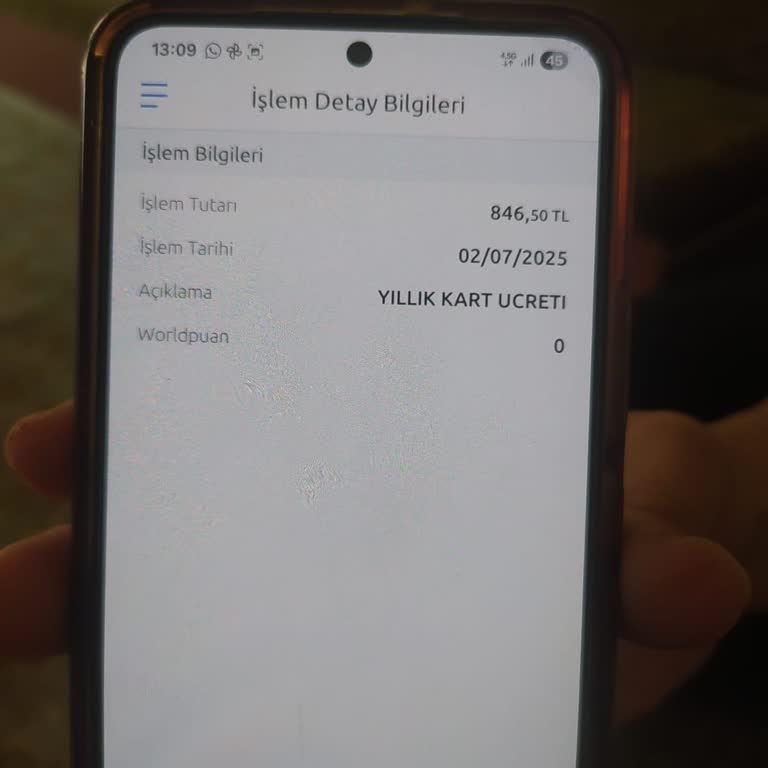 Yıllık Kart Aidatı Haksız Yere Tahsil Edildi İadesini İstiyorum