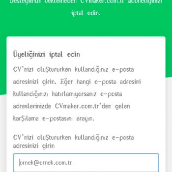 Bilgim Dışında CV Sitesi Kredi Kartımdan Para Çekti, Çözüm Sunulmadı