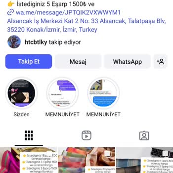 @selen_esarp Farklı Ürün Geldi