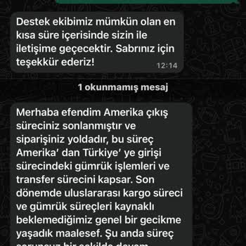 Siparişin Teslim Edilmemesi Ve Yetersiz Müşteri Hizmetleri Nedeniyle Mağduriyet
