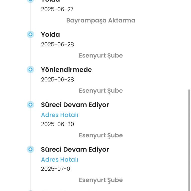 Geç Teslimat Ve İletişim Sorunu Yaşatan Kargo Deneyimi
