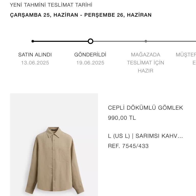 Siparişin Bir Ayı Aşkın Süredir Teslim Edilmemesi Ve Çözüm Sunulmaması