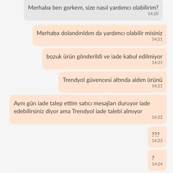 Bozuk Ürün Ve İade Sorunu: Trendyol'da Hayal Kırıklığı