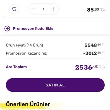 İndirim Kampanyasında Sepet Tutarı Artışıyla Mağduriyet Yaşadım