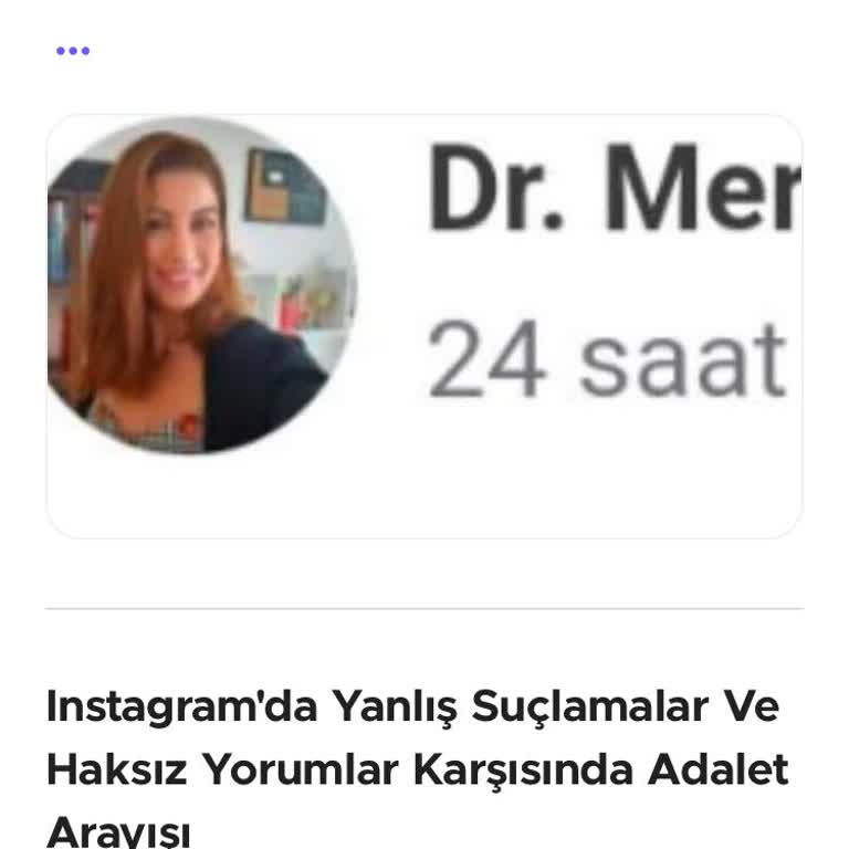 Instagram Tanımadığım Kişi Tarafından Hakkımda Asılsız Suçlama Ve Yorumlar
