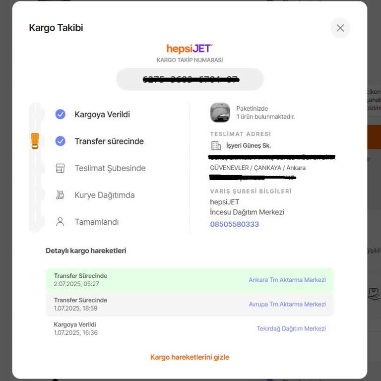Kargom Günlerdir Ankara Aktarma Merkezinde Bekliyor, Dağıtıma Çıkmıyor