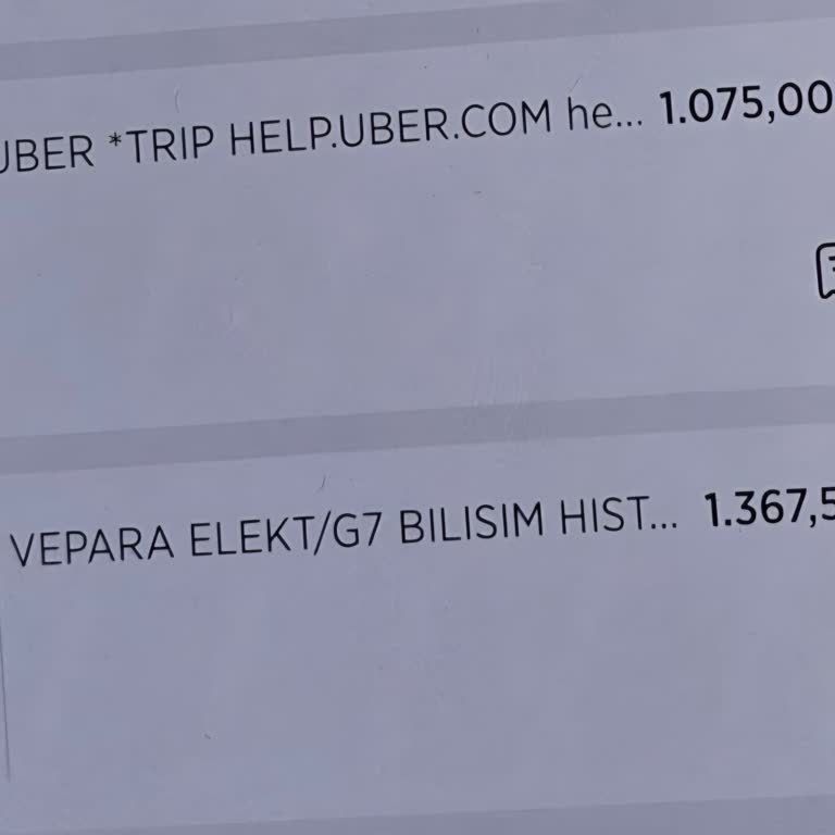 Uber Istanbul Fahrer zieht Geld doppelt ab, einmal privat, einmal über App!