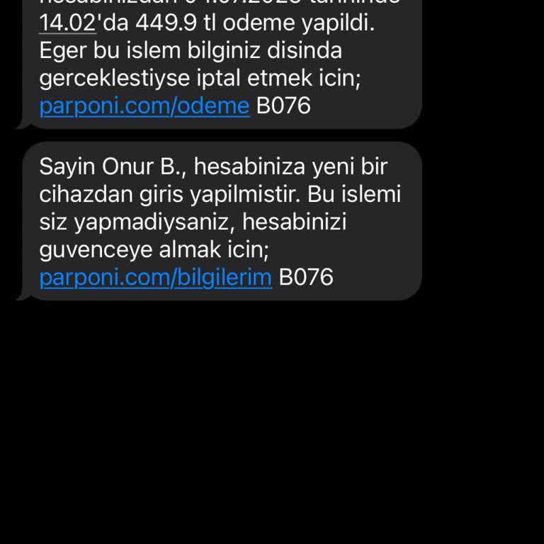 Rızam Dışında Hesabımdan Yapılan İşlemler Ve Sorumluluk Reddi