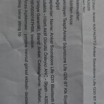 Tekrarlayan Kulaklık Pedi Sorunu Ve Yetersiz Değişim Süreci