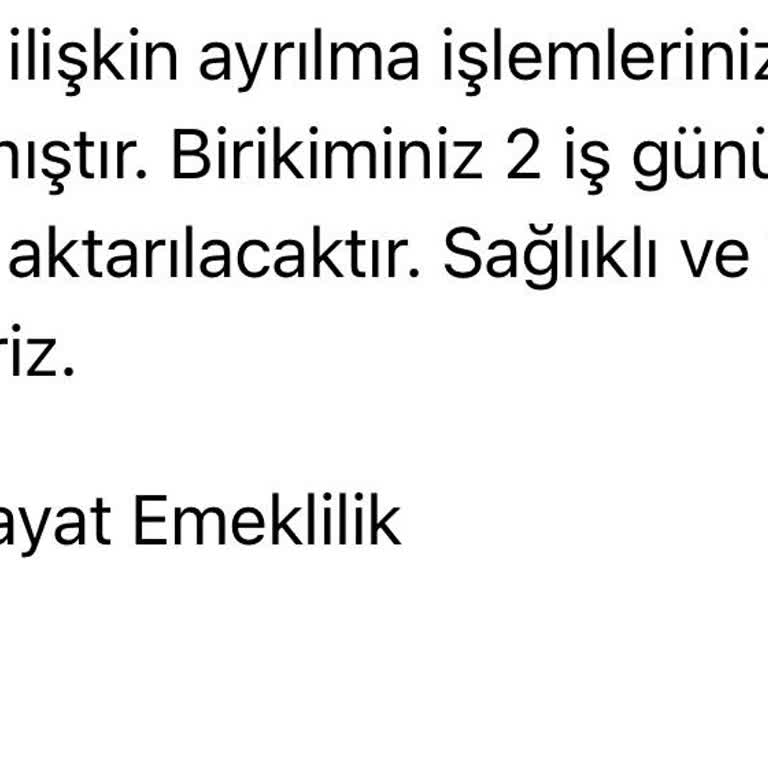 Bilgim Dışında Anadolu Hayat Emeklilikten Para Çekildi, İade Yapılmıyor