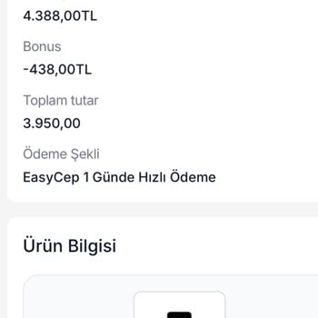 EasyCep Telefon Satışında Ödeme Gecikmesi Ve İletişim Sorunları Yaşadım