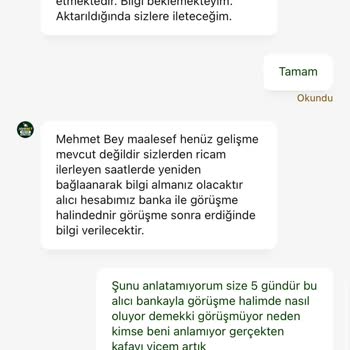 100 Bin TL Yatırdım 5 Gündür Paramı Alamıyorum