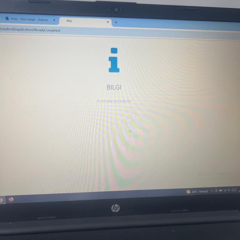 Sınav Linki İlk Denemede Kullanıldı Hatasıyla Giriş Yapamıyorum, Destek Bekliyorum