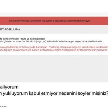 Sürekli Evrak Talebi Ve Onay Sürecinde Mağduriyet Yaşıyorum