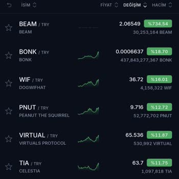 I Face Sudden Price Drop and Sell Block on BTC Türk Beam Coin