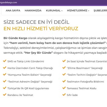 Bir Günde Teslimat Sözü Tutulmadı, Müşteri Hizmeti Yetersiz