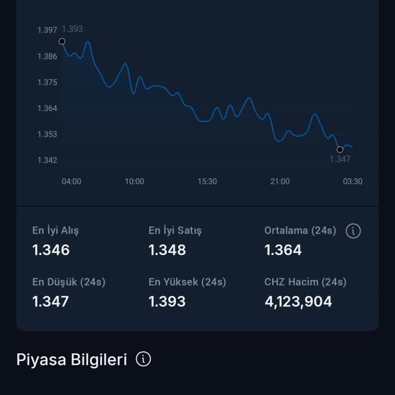 I Face Price Discrepancy on BTC Türk with CHZ Coin Trading