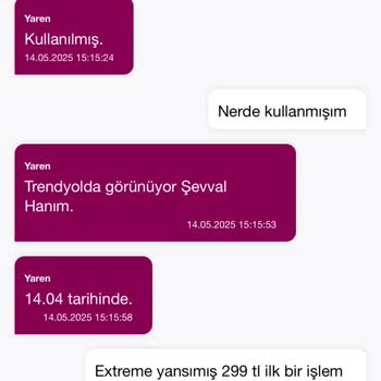 Kullandığım ParaPuanlar Eksiye Düştü Mağdur Oldum