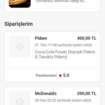 Yanık Lahmacun Ve Ücret İadesi Talebi