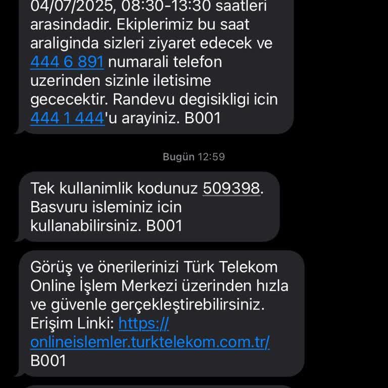 Telekom Randevusuna Gelmedi, Ulaşmak Ve Çözüm Almak İmkansız