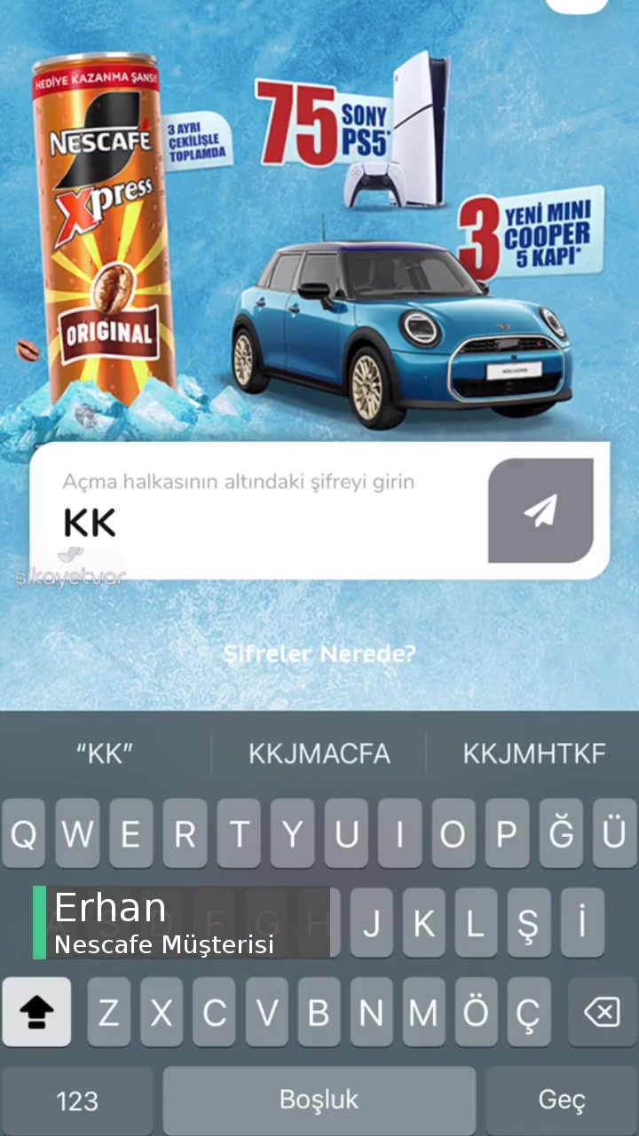 Nescafe Xpress Kodlar Geçersiz videonun kapak resmi