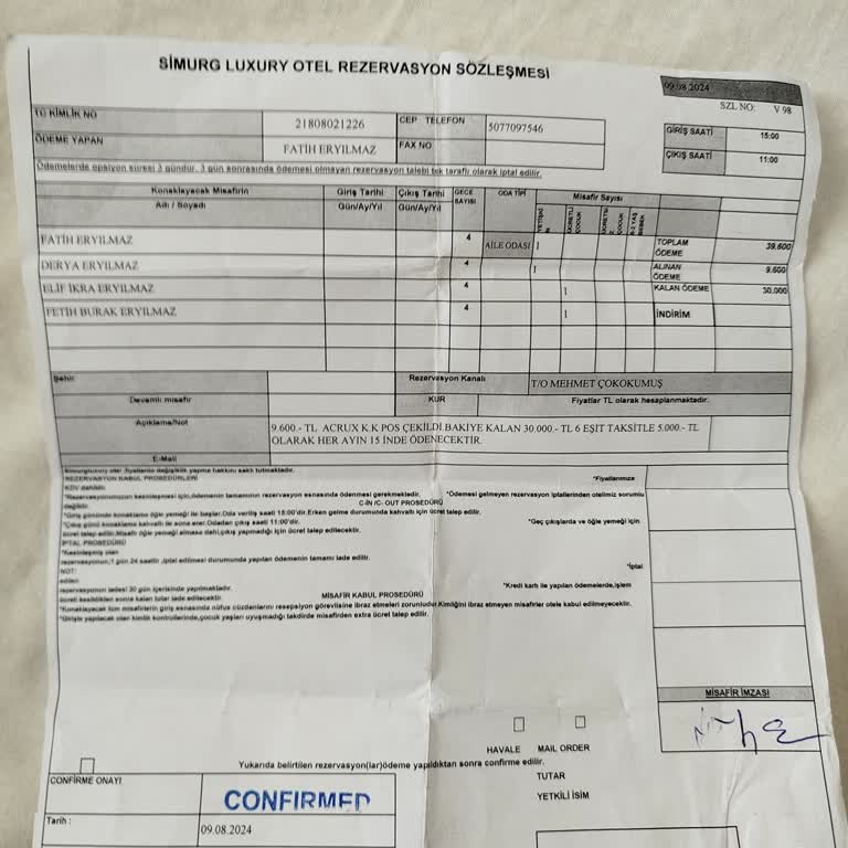 Tatil Rezervasyonunda Ulaşılamayan Firma Ve Mağduriyet Endişesi