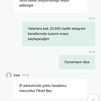 Kazancım Hesabımdan Silindi, Canlı Destek İlgisiz