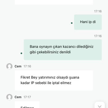 Kazancım Hesabımdan Silindi, Canlı Destek İlgisiz
