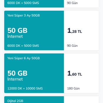 Yanlış Tutar Nedeniyle Paket Yüklenmedi