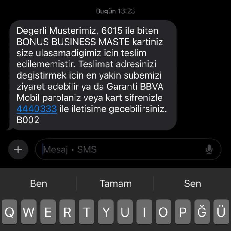 Garanti Bankası Gayrettepe Şubesi'nde İlgisizlik Ve İletişim Sorunu