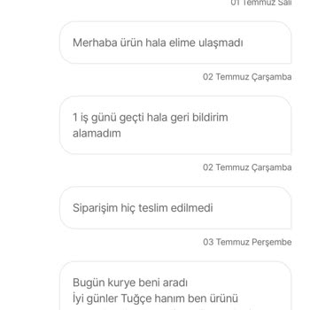 Eksik Teslimat Ve İlgisiz Müşteri Hizmetleri Mağduriyeti