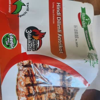 Bahar Hindi Aldığım Hindi Antrikotun Görünümü Ve İçeriği Beklentileri Karşılamadı