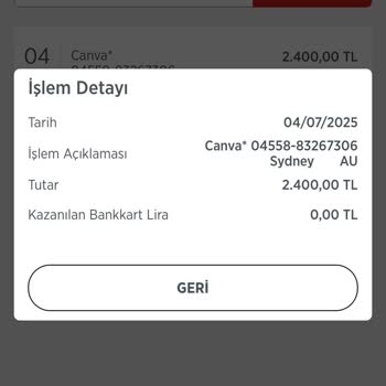 Canva Hesabımdan İzinsiz Para Çekildi Paramı Geri İstiyorum