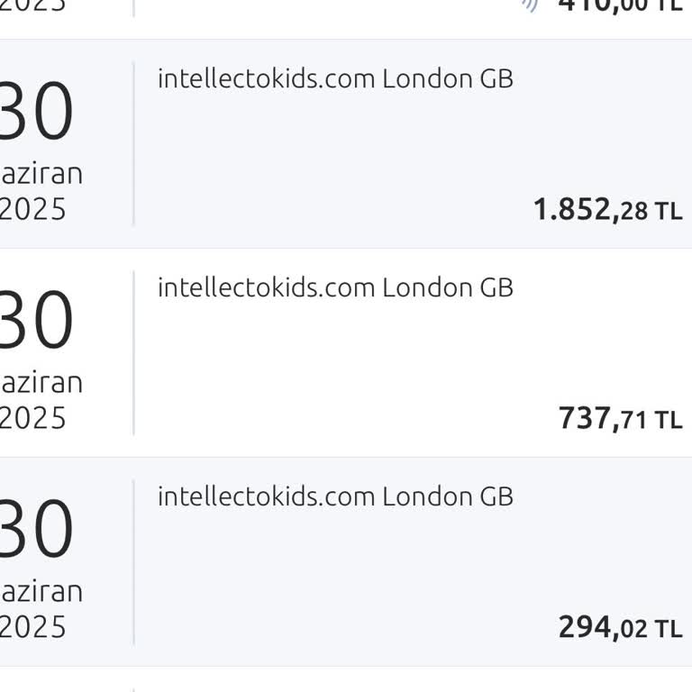 Intellecto Kids Habersiz Para Çekimi Mağduriyeti